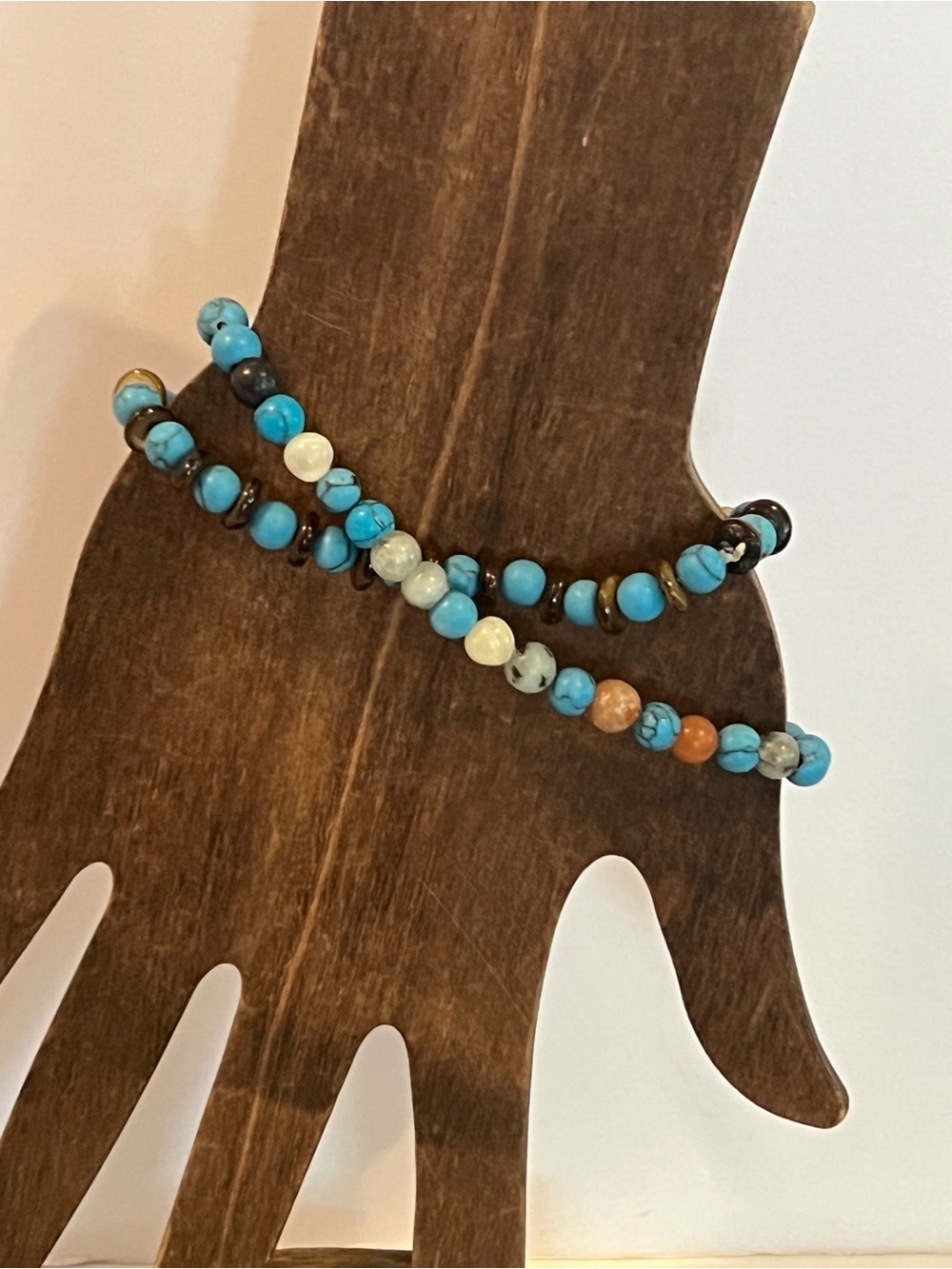 Multi Stone Stretch Bracelets